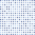 Blue seamless pattern with abstract asterisks